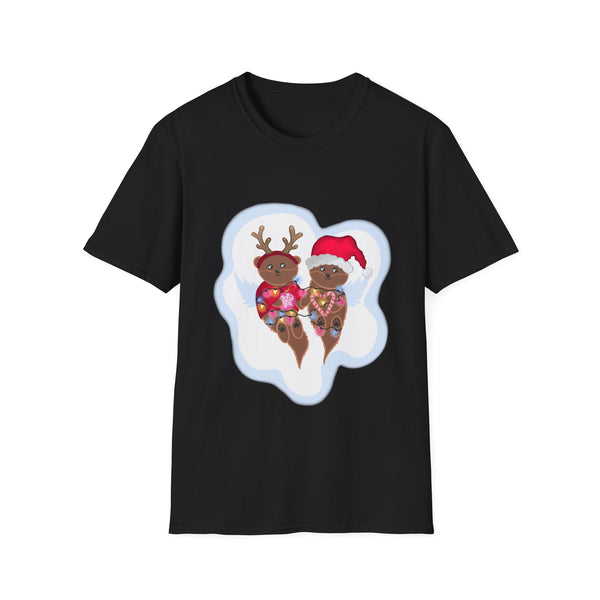 snow angel otter tee